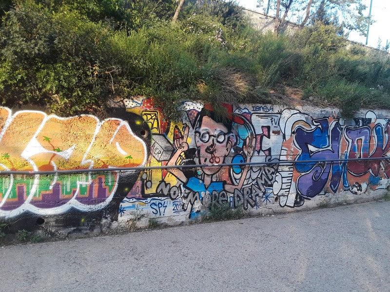 20200503_201210 street art Parc Guell